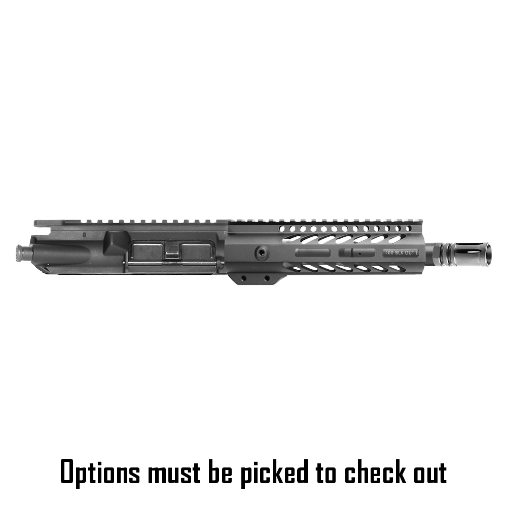 AR 300 BLACKOUT 7.5" 1:8 TWIST W/ 7"(OPTIONS AVAILABLE) - UPPER ASSEMBLY